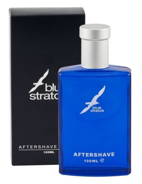 blue stratos aftershave spray.